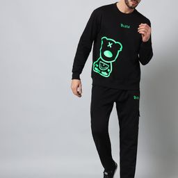 GRIFFEL Printed Round Neck Tracksuit-picture-0