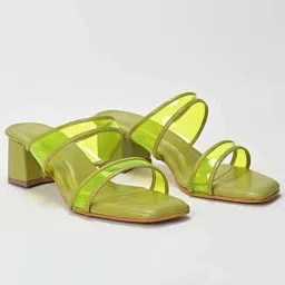 Scentra Women's Green Casual Sandals-image-0