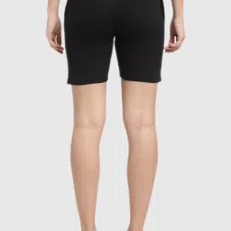 Vimal Jonney Black Graphic Print Shorts image 2