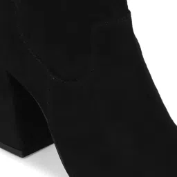 Truffle Collection Women's Black Casual Booties image 4