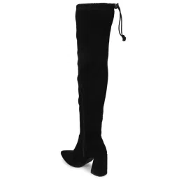 Truffle Collection Women's Black Casual Booties image 5