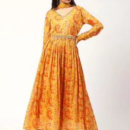 Moda Rapido Floral Print Fit & Flare Maxi Dress-image-33