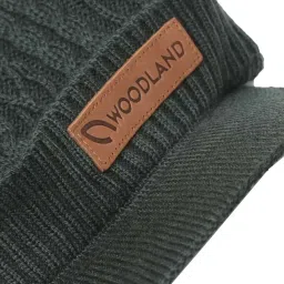 Woodland Green Textured Beanies image 3