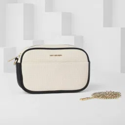 Van Heusen White Sling Handbag image 1