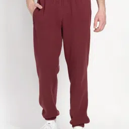 Adidas Originals Red Cotton Regular Fit Joggers image 1