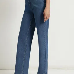 Fablestreet Blue Wide Leg Fit Jeans image 1