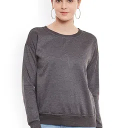 Belle Fille Grey Full Sleeves Sweatshirt-image-94