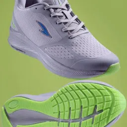 Asian Men's Grey Running Shoes image 1