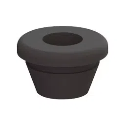 ESSENTRA COMPONENTS Cable Grommets GROMMET, ELASTOMER, 8MM, BLACK, QFG-16222 (Pack of 5)-picture-14