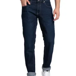 Spykar Blue Cotton Regular Fit Jeans-picture-23