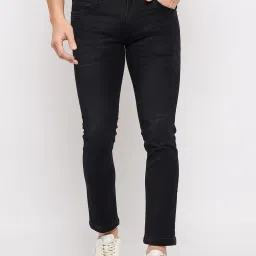Duke Carbon Black Slim Fit Jeans image 1