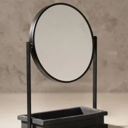 Pure Home and Living Black Metal Mirrors image 1