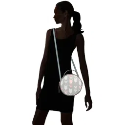 Bagsy Malone Grey Printed Medium Handbag image 2