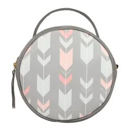 Bagsy Malone Grey Printed Medium Handbag image 3