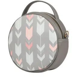 Bagsy Malone Grey Printed Medium Handbag image 5