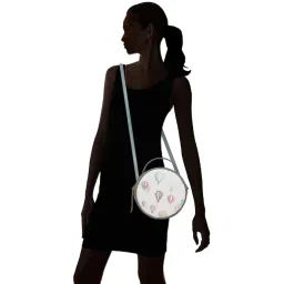 Bagsy Malone Grey Printed Medium Handbag image 2