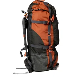 F Gear Hunter 75 Ltrs Grey & Orange Color Block Large Backpack image 4