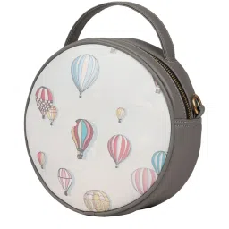 Bagsy Malone Grey Printed Medium Handbag image 5