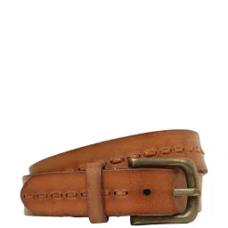 Art N Vintage Tan Leather Waist Belt For Men image 1