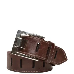Art N Vintage Brown Leather Waist Belt For Men image 1