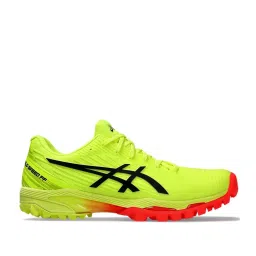 Asics Men's FIELD SPEED FF PARIS Lime Hockey Shoes image 1