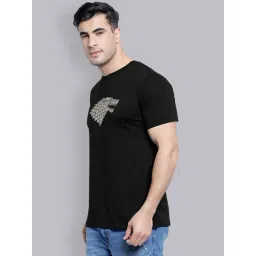 Free Authority Game Of Thrones Printed Black T-Shirt For Men image 3