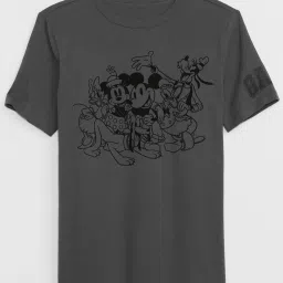 GAP Boys Grey Graphic T-Shirt image 1
