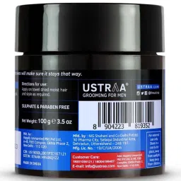 Ustraa Strong Hold Hair Wax for Matte Look - 100 gm image 2