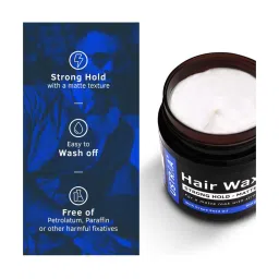 Ustraa Strong Hold Hair Wax for Matte Look - 100 gm image 3