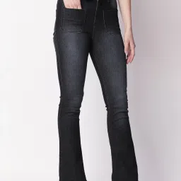 High Star Black Bootcut Jeans image 3