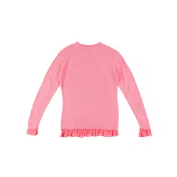 Gini & Jony Kids Red Printed Sweater image 2