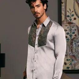 Siddartha Tytler Men Opaque Casual Shirt image 3