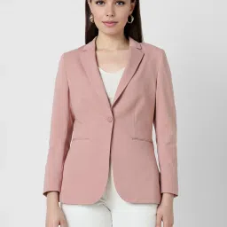 Van Heusen Pink Regular Fit Blazer image 1