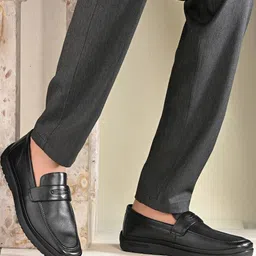 Valentino Men Leather Loafers-image-20