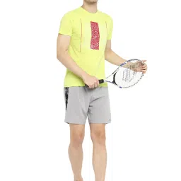 OFF LIMITS Lime Yellow Round Neck T-Shirt image 5