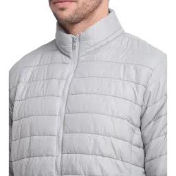 Cantabil Grey Quilted Jacket image 4