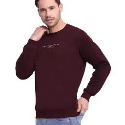 Cantabil Wine Regular Fit Sweatshirt image 3