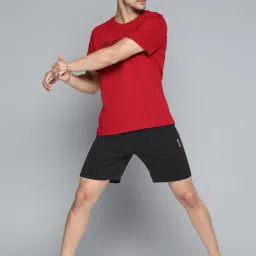 ALCIS Black Regular Fit Sports Shorts image 5