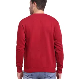 Cantabil Maroon Printed Sweatshirt image 2