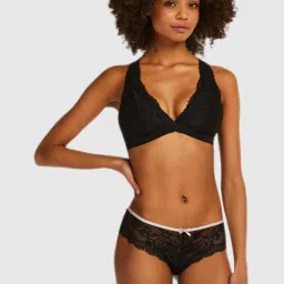 Hunkemoller Black Lace Panty image 1