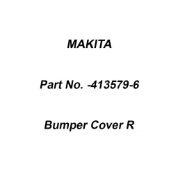 Makita Bumper Cover R Suitable for DRC300, Part No 413579-6-picture-28