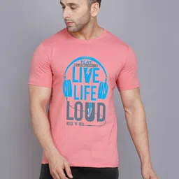 TEEFOX Typography Printed Round Neck T-shirt-picture-35