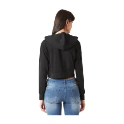 Miss Chase Black Full Sleeves Hoodie image 2