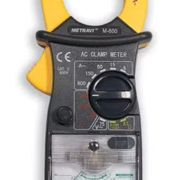 Metravi M-600 Analogue Clamp Meter 0 - 600A-picture-17