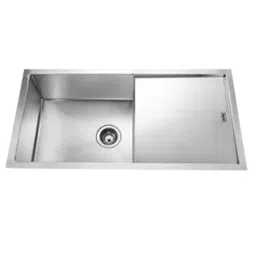 Jayna Regal Series Single Bowl Kitchen Sink with Single Drain Board Satin Finish 45x20x9 inch, JNRS 4520-picture-16