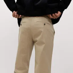 Marks & Spencer Men Slim Fit Mid-Rise Chinos image 3
