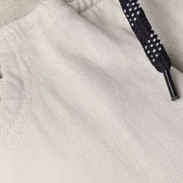 Rikidoos Solid Cargo Pants - Off White image 3