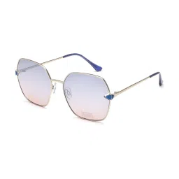 IDEE Grey Geometric UV Protection Sunglasses for Women image 1