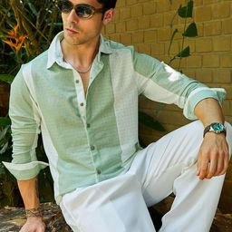 Campus Sutra Striped Spread Collar Comfort Casual Shirt-picture-49