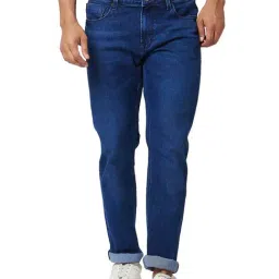 Spykar Blue Cotton Comfort Fit Jeans-picture-26